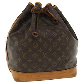 Louis Vuitton-Bolsa de ombro LOUIS VUITTON Monograma Noe M42224 LV Auth ac1071-Monograma