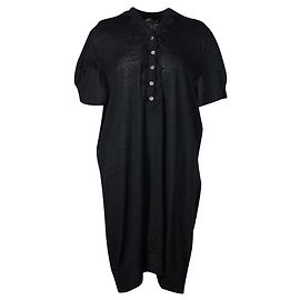 Tsumori Chisato Robe à enfiler en laine noire Noir