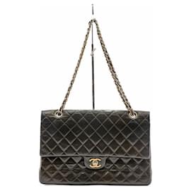 Chanel-Chanel Timeless Vintage Classic Flap-Dark brown