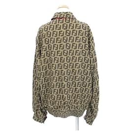 Fendi-Fendi Reversible Blouson-Brown,Red