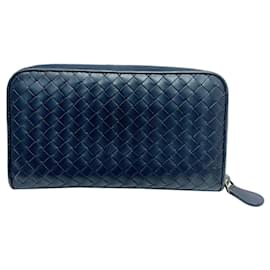 Bottega Veneta-Bottega Veneta Intrecciato-Navy blue