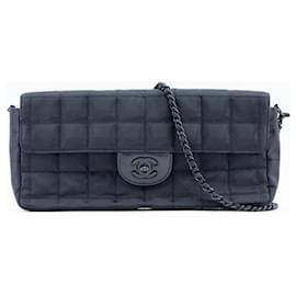 Chanel-Chanel Travel Line WOC Wallet on chain Pouch Chocolate Bar-Black