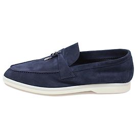 Loro Piana Mocassins Bleu