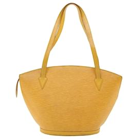 Louis Vuitton-LOUIS VUITTON Epi Saint Jacques Shopping Shoulder Bag Yellow M52269 Auth ar7711b-Yellow