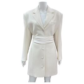 Magda Butrym Kleid Beige