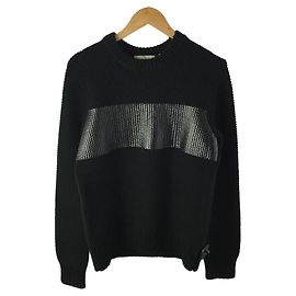 **Helmut-Lang-Pullover (dick)/S/Wolle/BLK/Helmut Lang/Herren Schwarz