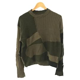 Helmut Lang **Helmut-Lang-Pullover (dick)/S/Wolle/KHK/Herren Khaki