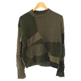 **Pull Helmut Lang (épaisse)/S/Laine/KHK/Homme Kaki