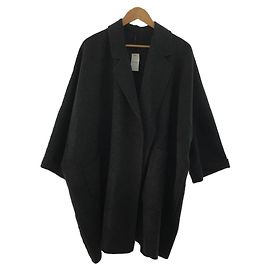 **Helmut Lang Mantel/XS/Wolle/GRAU/Modellnummer 16-6309206/Kaschmirmischung/W Grau