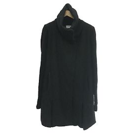**Helmut Lang Coat/S/Wool/BLK/W Black
