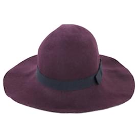 Maje Hat Dark red