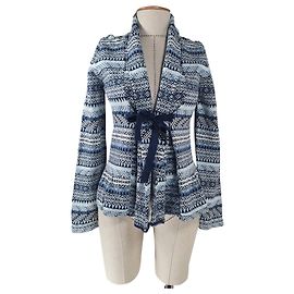 Odd Molly Strickjacke aus Baumwolle Blau Blau