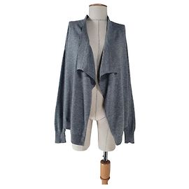 Gilet en cachemire gris Closed Taille M Gris