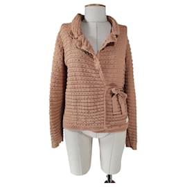 Strickjacke Odd Molly Braun Baumwolle Braun