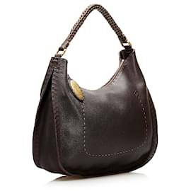 Fendi-Fendi Marron Selleria Hobo-Marron