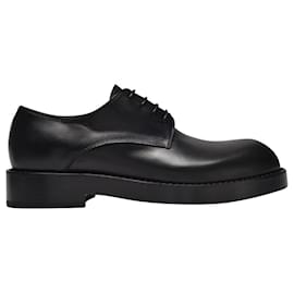 Ann Demeulemeester Olivier Derbies in Black Leather Black