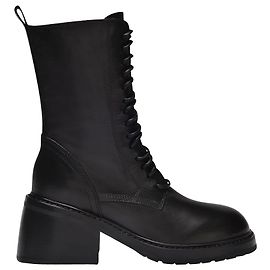 Ann Demeulemeester Heike Ankle Boots in Black Leather Black