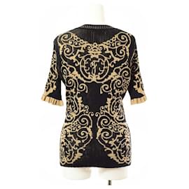 Fendi-FENDI Rib Knit-Black