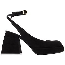 Nodaleto Bulla Suki in Black Leather Black