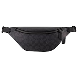 Coach-Charte 7 Sac Banane - Coach - Carbone - Canva-Noir