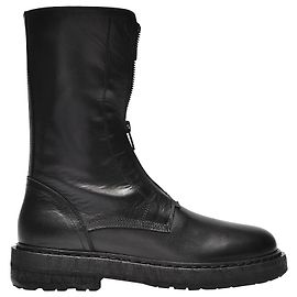 Ann Demeulemeester Willy A. Ankle Boots in Black Leather Black