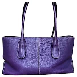Tod's-Handbags-Purple