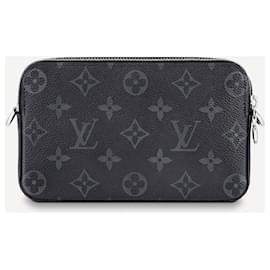 Louis Vuitton-LV Alpha tragbare Geldbörse neu-Grau
