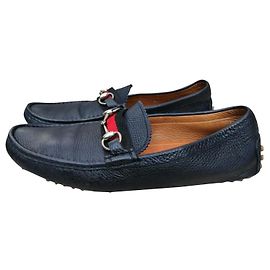 Gucci Mocassins Bleu Marine