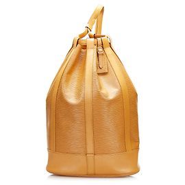 Louis Vuitton Gelb Epi Randonnee GM Gelb Senf