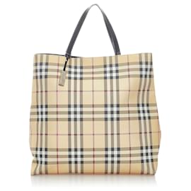 Burberry-Burberry Multi House Check Tote Bag-Multiple colors,Beige