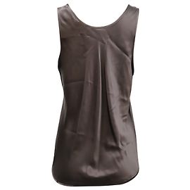 Vince Tank Top in Grey Silk Grey