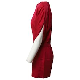 Diane Von Furstenberg-Diane Von Furstenberg Romper in Red Polyester-Red