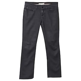 Stella Mc Cartney-Stella McCartney Denim Jeans in Dark Grey Cotton -Grey