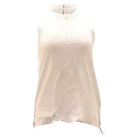 Helmut Lang Tank Top in White Rayon White