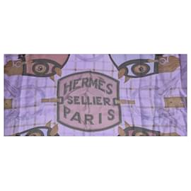 Hermès-square hermès TATERSALE Vilolet-Purple