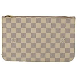Louis Vuitton-Bolsa LOUIS VUITTON Damier Azur Neverfull MM LV Auth yk5170-Outro