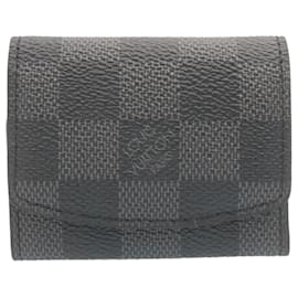 Louis Vuitton-LOUIS VUITTON Damier Graphite Cuff Case LV Auth ro153-Other