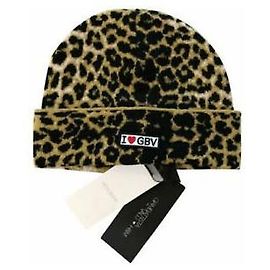GIAMBATTISTA VALLI H&M LEOPARD WOOL-BLEND BEANIE HAT CAP Multiple colors
