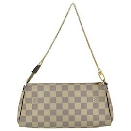 Louis Vuitton-LOUIS VUITTON Damier Azur Eva Shoulder Bag N55214 LV Auth bs2475-Other