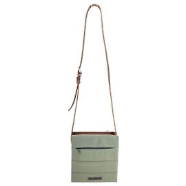 *JACQUEMUS Le Carre bag borsa a tracolla uomo marrone verde Marrone Verde chiaro