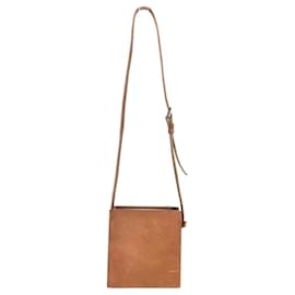 Jacquemus-*JACQUEMUS Le Carre bag men's shoulder bag brown green-Brown,Light green