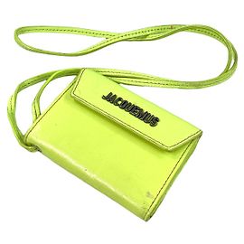 Jacquemus *JACQUEMO 2020Minicartera AW amarillo Amarillo