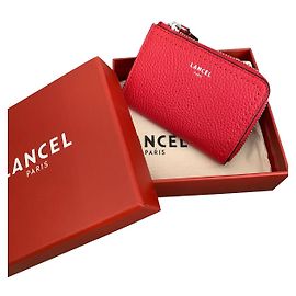 Lancel Wallet Red