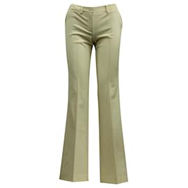 Theory-Theory Flare Pant in Cream Wool-White