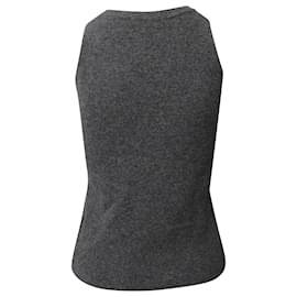 Autre Marque-Camiseta sin mangas con cuello redondo en acrílico gris de Frankie Shop-Gris