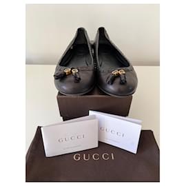 Gucci-Sapatilhas de ballet-Preto