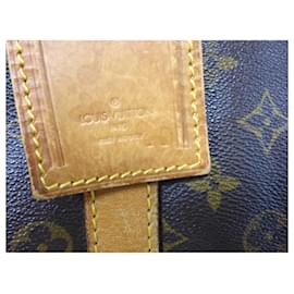 Louis Vuitton-keepall 55 monogram-Brown