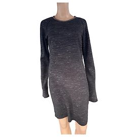Robe Maison Scotch grise en viscose Gris
