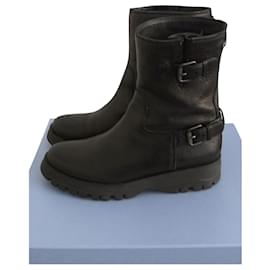 Prada Ankle Boots Black