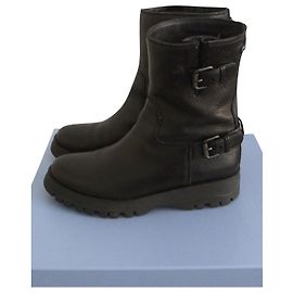Prada botines Negro